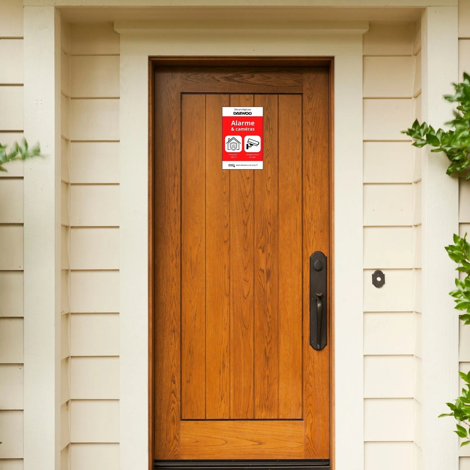 Autocollants Site protégé - Alarme et caméras x10 - Image 3