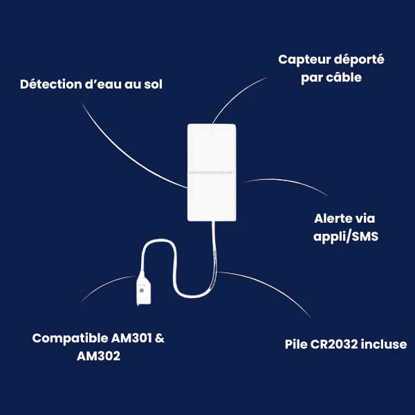 Détecteur de fuite d'eau WWF301 | Compatible Touch (AM301/AM302) - Image 5