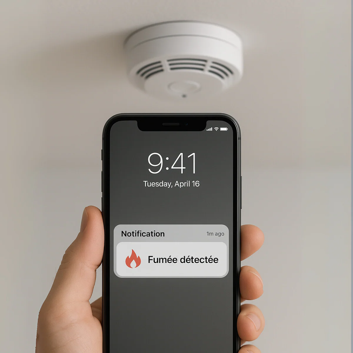 Détecteur de fumée connecté WSD501 | Compatible Key & Élite (SA501 & PA501Z) - Image 3