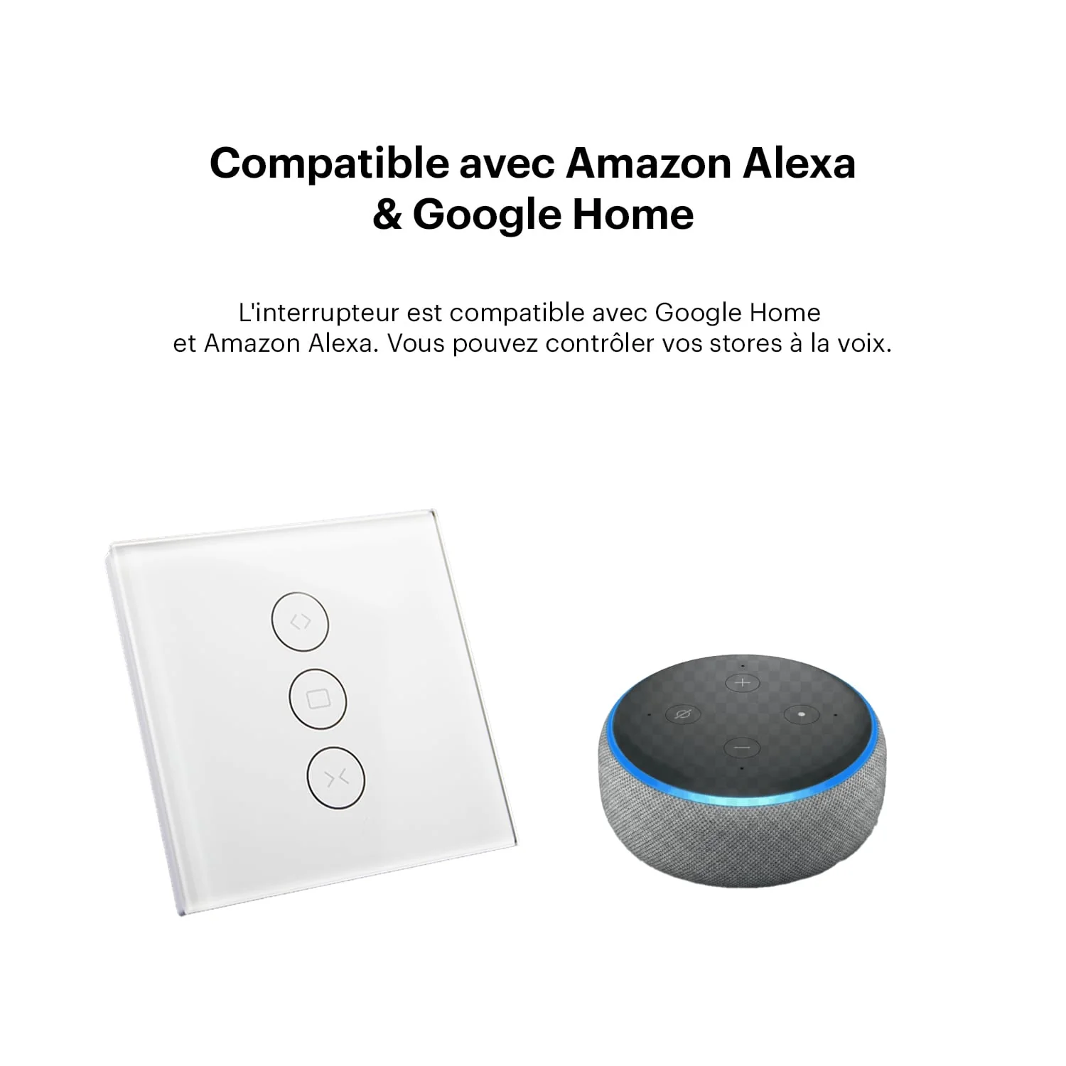 Interrupteur pour volet roulant IVR501W - Image 3