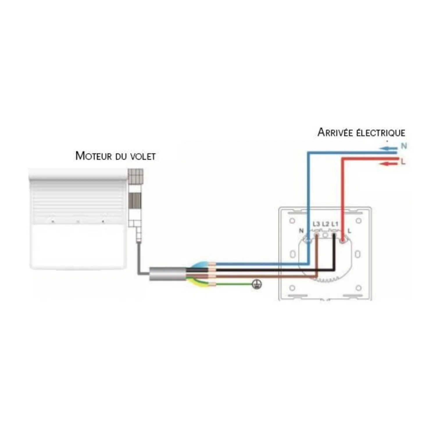 Interrupteur pour volet roulant IVR501W - Image 8
