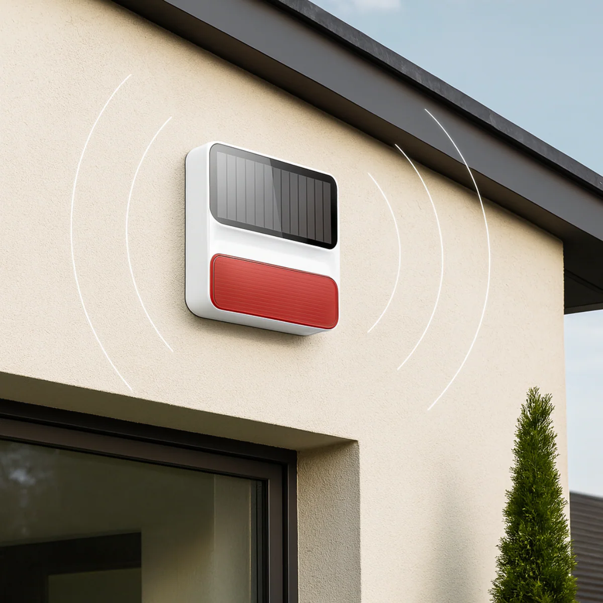 Sirène extérieure solaire WOS501S | Compatible Key & Élite (SA501 & PA501Z) - Image 3