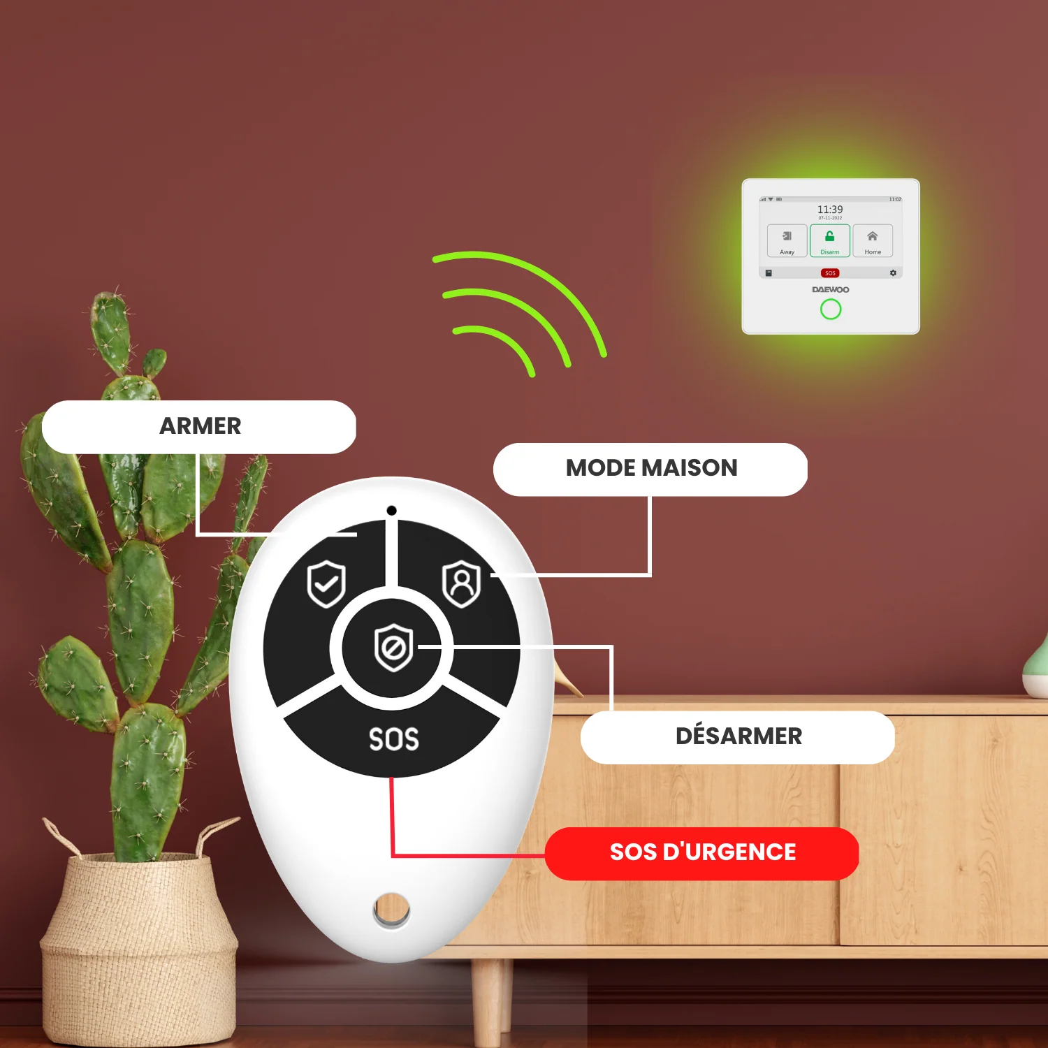 Télécommande WRC301 | Compatible Touch/Vigilia (AM30x) - Image 5