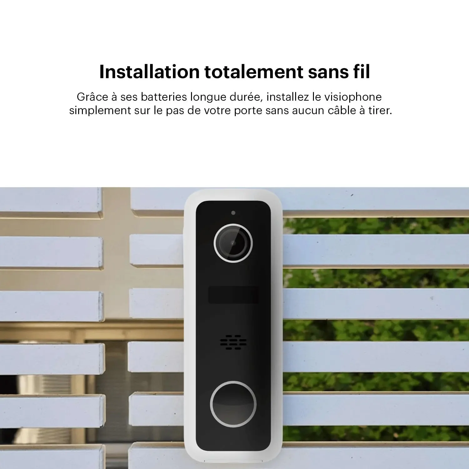 Visiophone Extérieur DB502W livré avec sonnette - Image 3